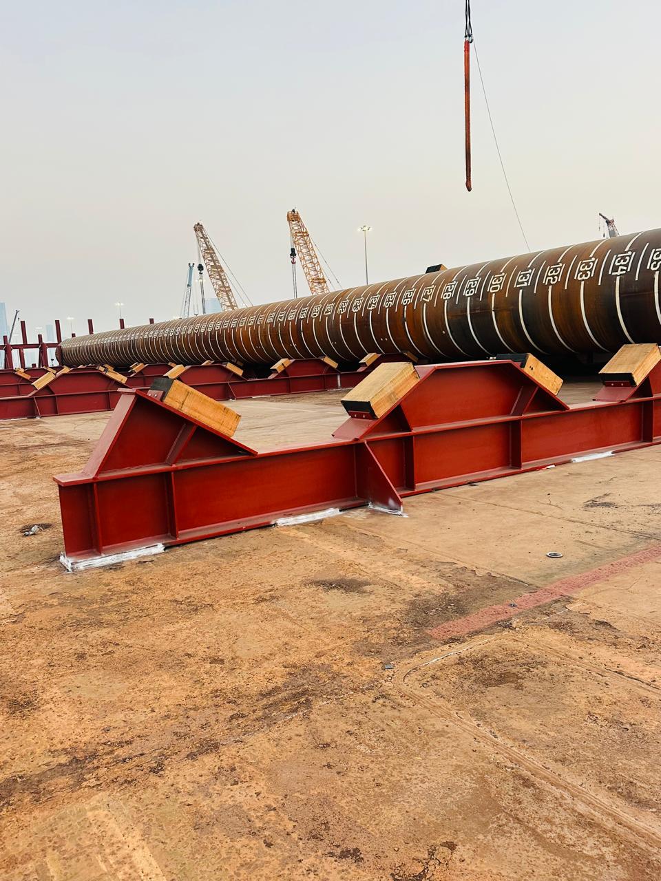 Heavy Pipe Support